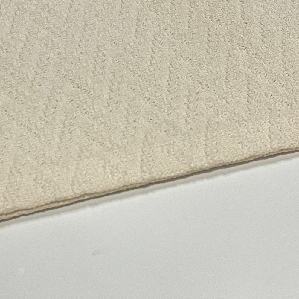 St. John Collection cream white knit pencil skirt elastic waist knee length NWT - Picture 7 of 9